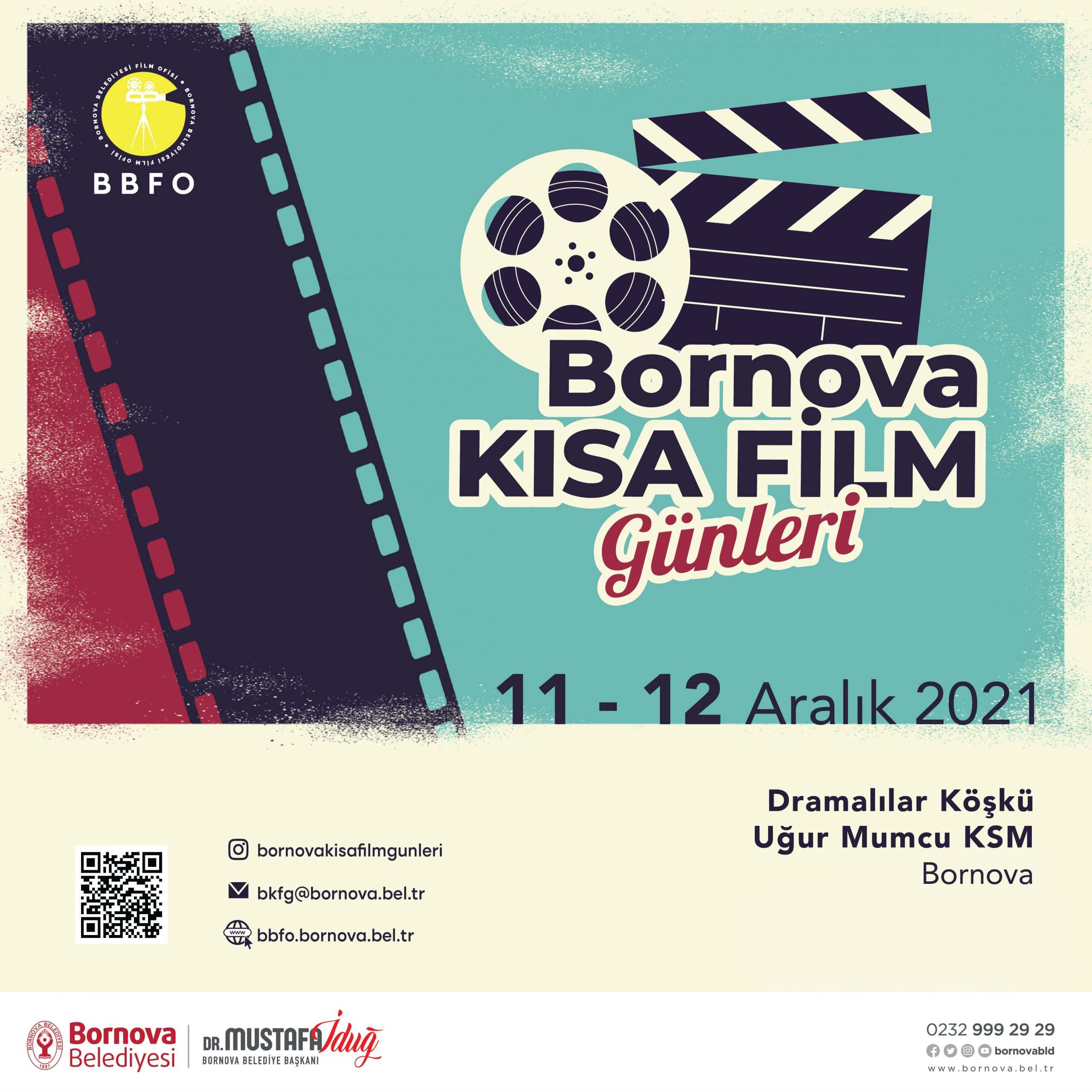 Sinema ile ilgilenen vatandaşları ve gençleri kısa filmlerin yapımına özendirmek, gösterimini sağlamak ve ülke sinemasına katkıda bulunmak amacıyla yola çıkan etkinlik 11-12 Aralık 2021 tarihlerinde yapılacak. Gösterim programında hem 2020-2021 yıllarında Bornova Belediyesi Film Ofisi tarafından ekipman ve proje danışmanlığı desteği verilmiş kısa filmler, hem de ulusal ve uluslararası film festivallerinde gösterimleri devam eden ödüllü kısa filmler yer alacak. Ayrıca program kapsamında filmlerin yönetmenleri ile fiziki söyleşiler de gerçekleştirilecek.