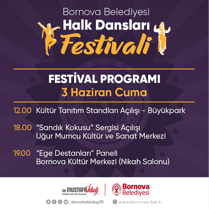 Bornova Belediyesi Halk Dansları Festivali’ne hazırlanıyor